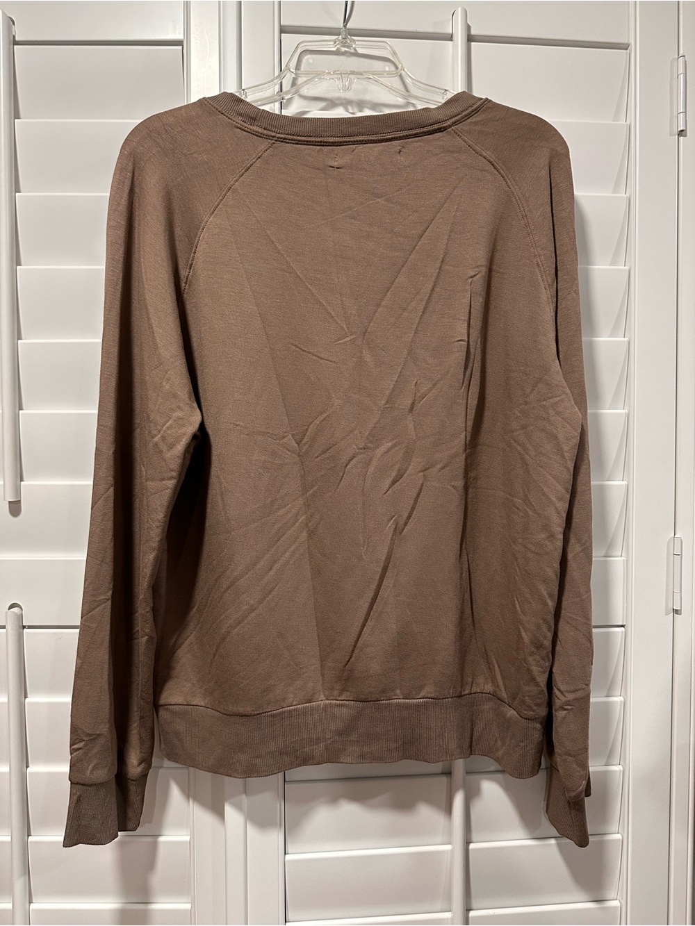 Magnolia Homebody Brown Pullover Sweatshirt Large Cozy Lounge Top Soft Lounge - Picture 8 of 11